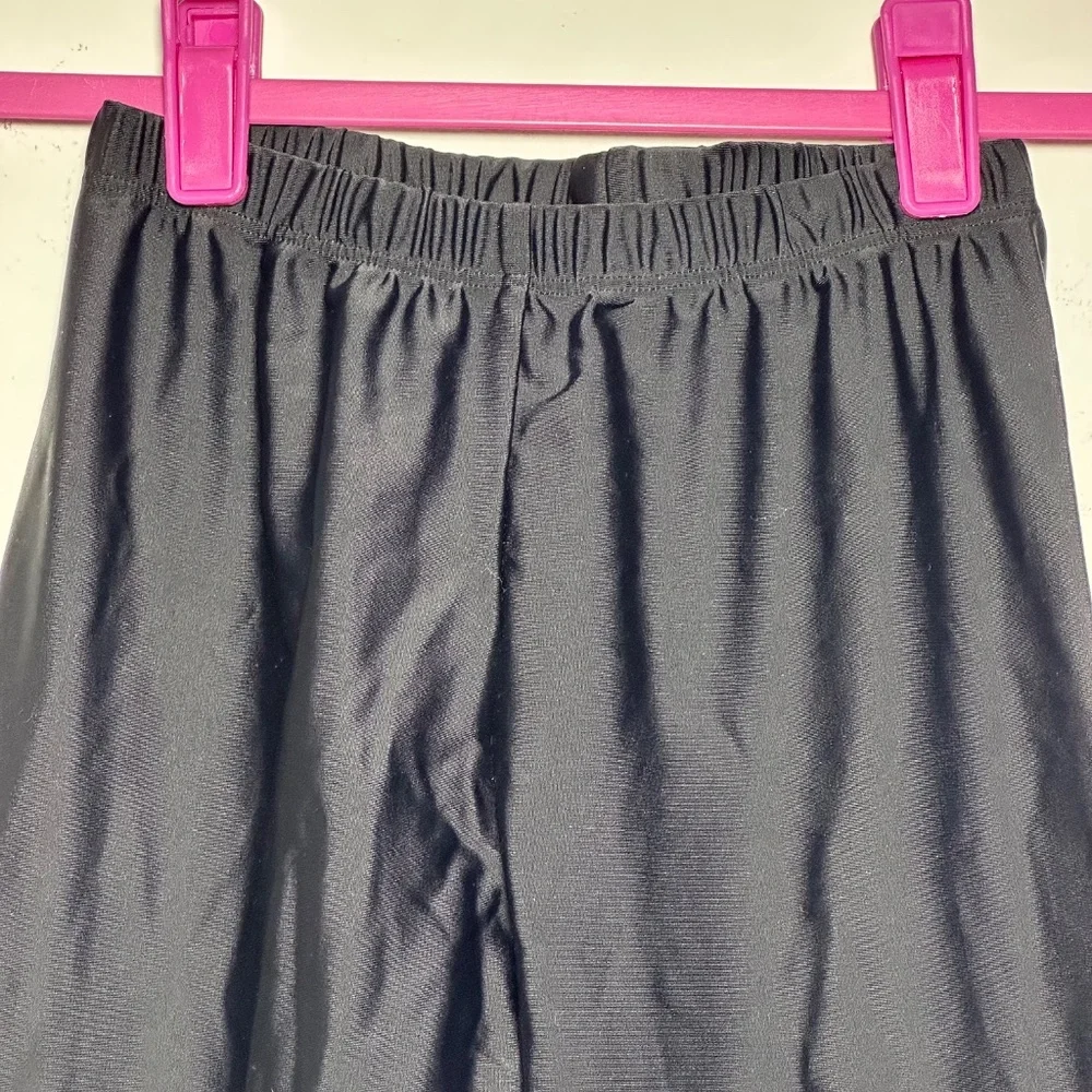 Theatricals Kids MC Black Dance Athletic Leggings Pants Youth Size MC